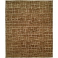 thumbnail image 2 of Kalaty Jade Area Rug JD-663 Brown Lined Waves 8' x 10' Rectangle, 2 of 2