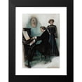 thumbnail image 2 of Clarence F. Underwood 17x24 Black Modern Framed Museum Art Print Titled - The Solo, 2 of 5
