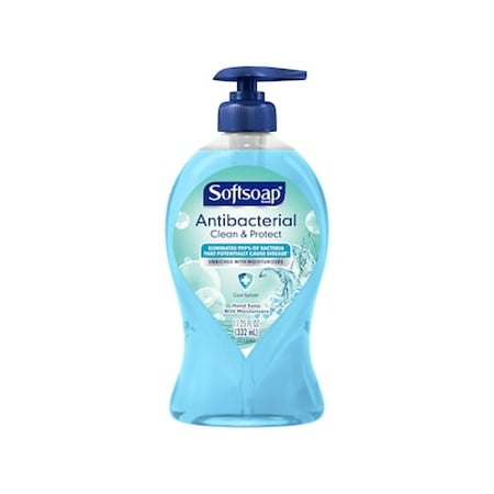 Softsoap Clean & Protect Antibacterial Liquid Hand Soap, Cool Splash Scent, 11.25 Oz. (US07327A)