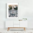 thumbnail image 2 of Piazza del Popolo - Rome Lazio Italy Photography White Framed Wall Art Print 12 x 18 inches, 2 of 3