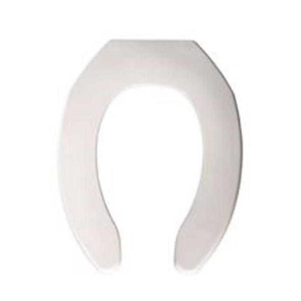 Bemis SX-0702100 Plastique Blanc Allongé Sans Housse Siège de Toilette