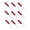 Red, variant on 9 PCS Outdoor Survival Whistle Dual-Tube Sharp Sound Fast Travel 120dB Resonance Portable Aluminum Whistles Waterproof/Dust-proof for Backpacking Outdoor Travelling Use