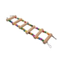 thumbnail image 2 of Bird Parrot Swing Toys, Chewing Standing Hanging Perch Hammock Climbing Ladder Bird Cage Toys for Budgerigar, Parakeet, Conure, Cockatiel, Mynah, Love Birds, Finches and Other Small to Medium Birds, 2 of 5