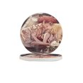 thumbnail image 1 of Posavasos de tierra de diatomeas absorbente de Fairy Tail, aislamiento antideslizante de tierra de diatomeas inodoro que protege la superficie de la mesa contra daños Talla única, 1 of 7