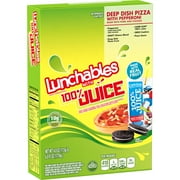 Angle View: Lunchables Pepperoni Pizza Convenience Meals 10 oz Box