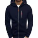 thumbnail image 1 of Sudadera Chamarra Casual Con Capucha Súper Calidad Hombre, 1 of 5