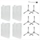 thumbnail image 1 of Piezas de Repuesto de Cepillos Laterales con Filtro HEPA para Accesorios de Aspiradora Híbrida para Clean L50/L50 /L60/L60 /L60, 1 of 5
