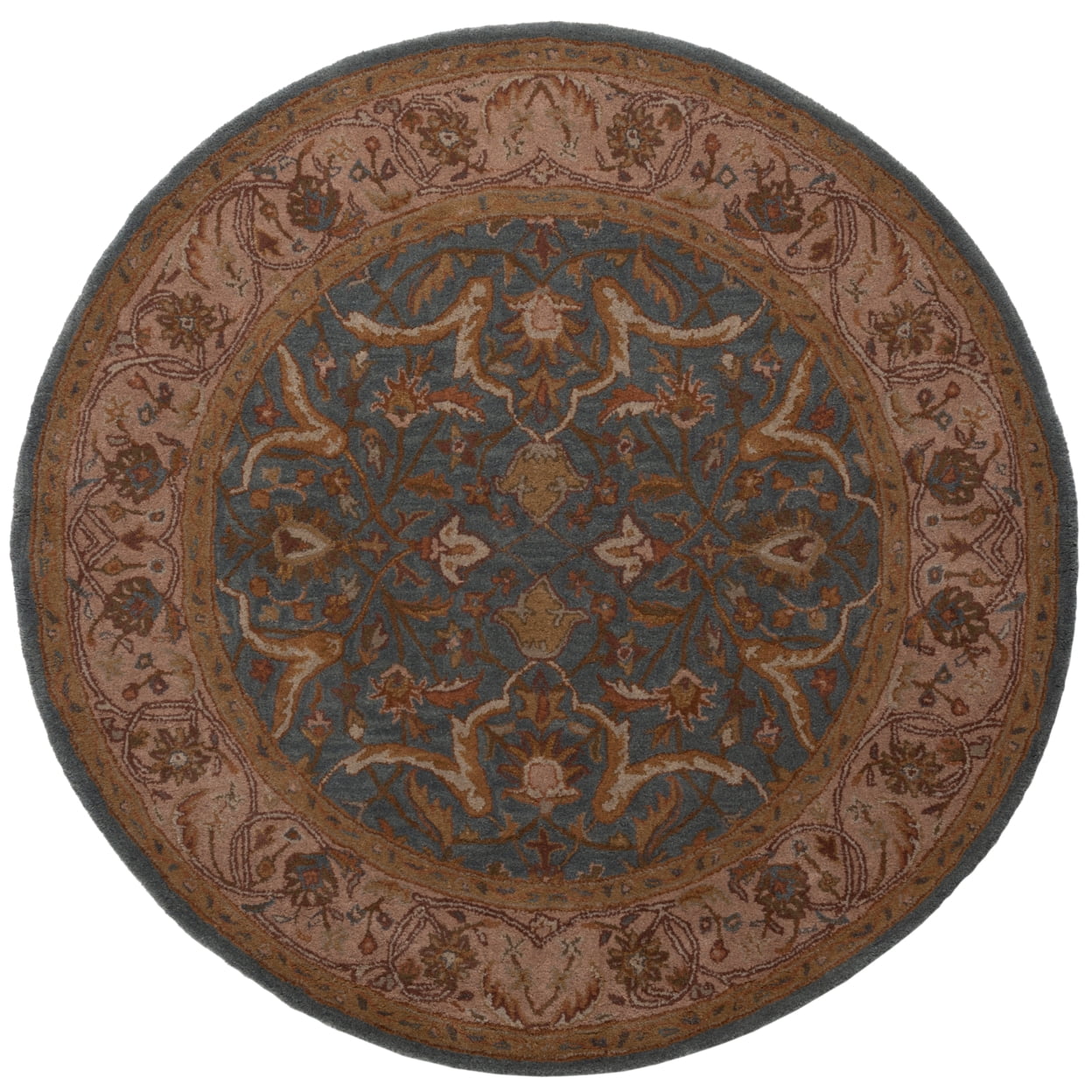 SAFAVIEH Heritage Annandale Oriental Area Rug, Blue/Beige, 5' x 8'