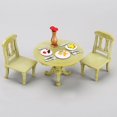 thumbnail image 4 of Plastic Pretend Dining Table Chair Set For Kids Imaginative Play And Creative Development With Nordic Design, 4 of 4
