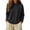 Black, variant on Rollneck Sweater Womens Long Sleeve Knitted Pullover High Low Hem Trendy 2026 Fall Womens Oversized Fall Winter Knitwear, Cable Soft Sweater by Duoif