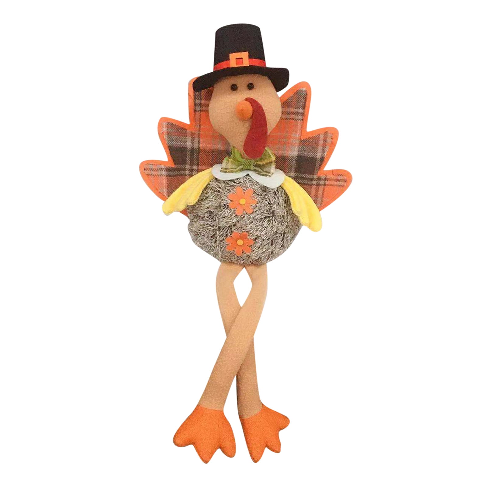 Bowake Home Decor Sunflower Maple Leaf Doll Turkey Doll Thanksgiving