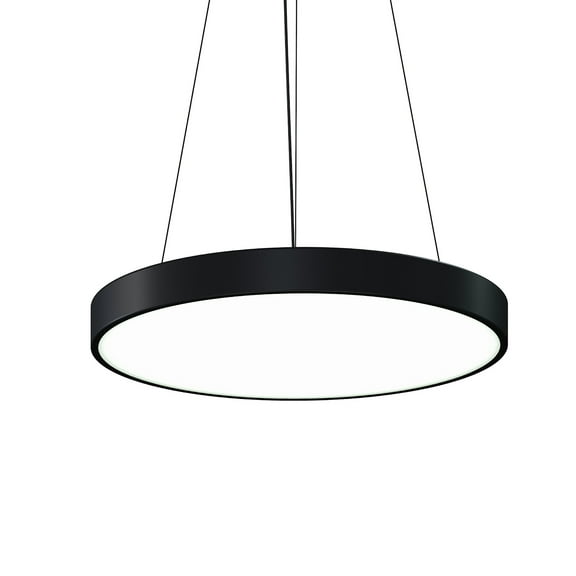 Sonneman 3744.25 Pi 24" Wide Led Suspension Pendant - Black