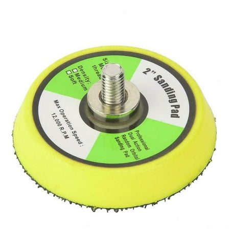 

Fule 1 - 6 Polishing Sanding Disc Backing Pads Hook And Loop For Pneumatic Sander