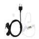 thumbnail image 1 of sweethay Earpiece 2-Way Radio External Headset Headphone Microphone Earphone Security Replacement Guard for IC-12A Type3, 1 of 6