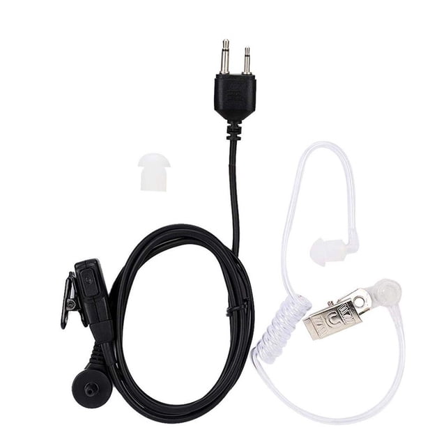 Matsuzay Earpiece Radio Headset Wearable Headphone Microphone Security Earbuds Guard Replacement Earphone for IC-12A Type3