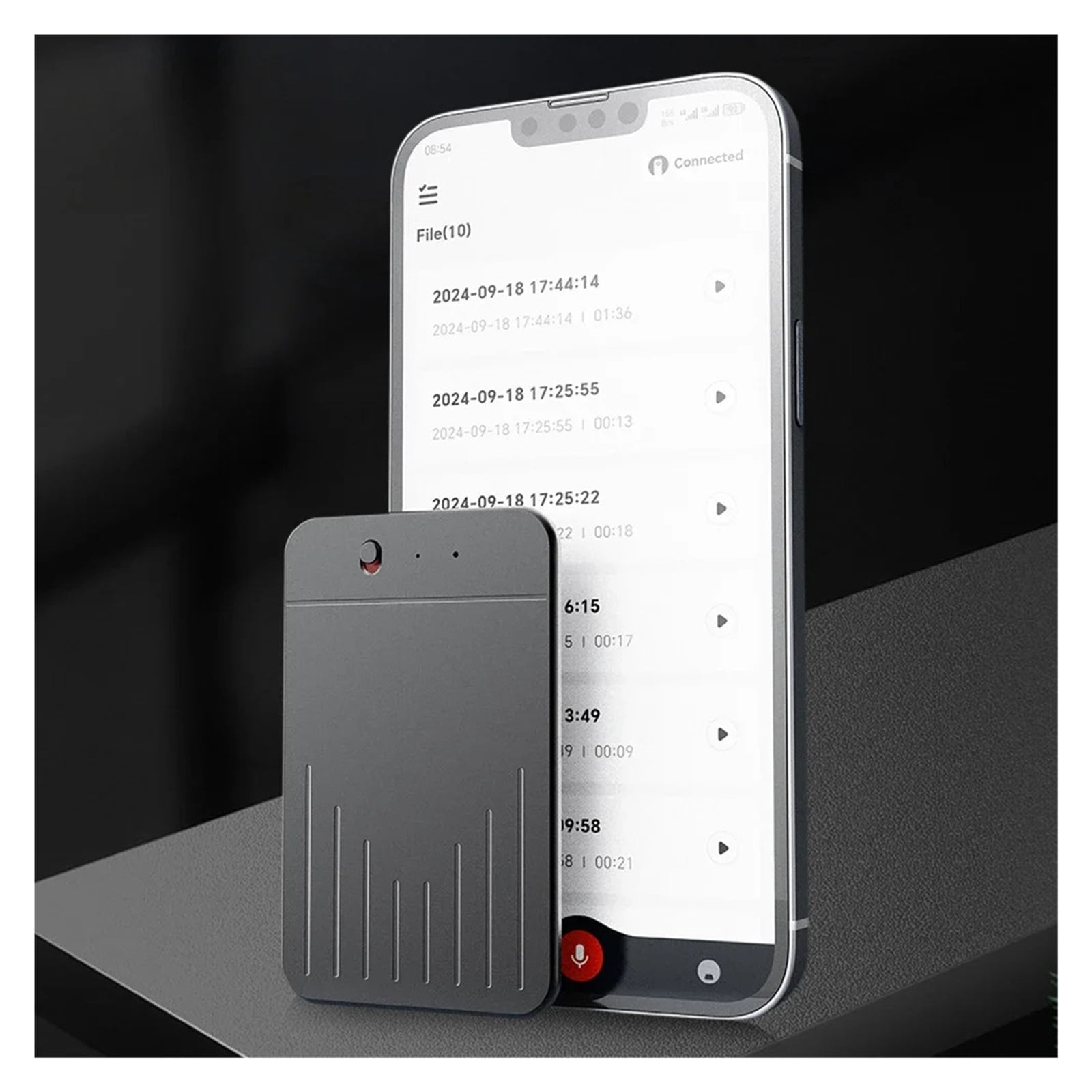 AI Voice Recorder APP Control Recorder Transcribe & Summarization