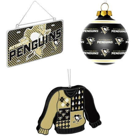 nhl pittsburgh penguins metal license plate christmas champions christmas decorations