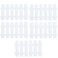 thumbnail image 3 of CNKOO 5Pcs Garden Picket Fence Plastic White Edgings Decorative Landscape Path Panels, 3 of 4