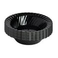 thumbnail image 4 of Smarty 5 oz. Black Classic Flair Disposable Plastic Dessert Bowls 180ct, 4 of 6