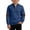 Blue, variant on Boys Quarter Zip Sweatshirt, Suede Elbow Patch Preppy, Back to School, Purple, Size 2-3 Years