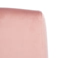 thumbnail image 6 of SAFAVIEH Romilly Modern Glam Velvet Accent Chair, Dusty Rose, 6 of 7