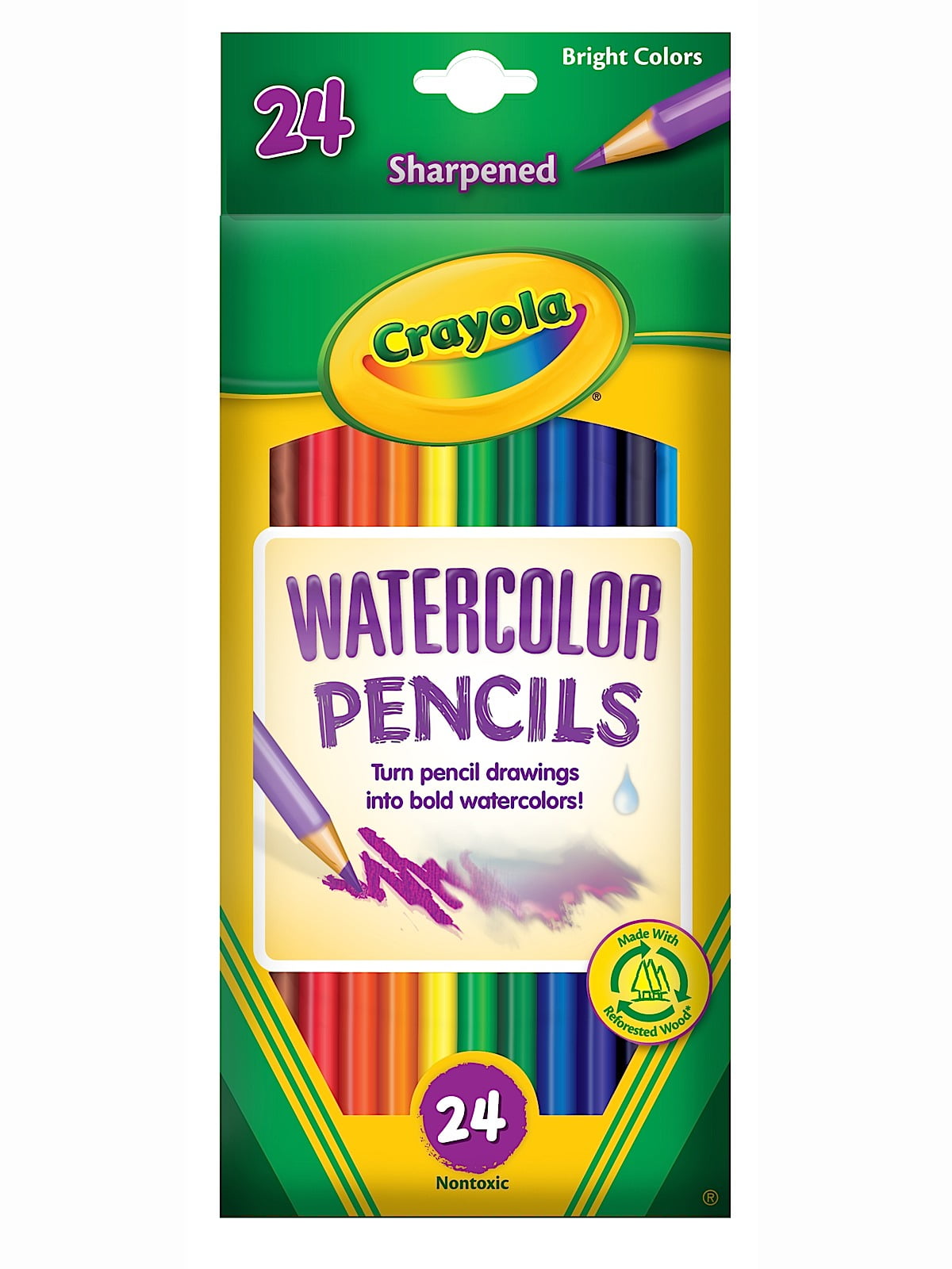 Crayola Colors Of The World 24 Count Colored Pencils