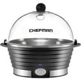 Chefman Rapid Egg Cooker, 6 Egg Capacity w/ Removable Poaching/Omelette