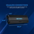 thumbnail image 2 of Hifonics Zeus Delta 3350 Watt Mono Block Mobile Car Amplifier, ZD-3350.1D, 2 of 10