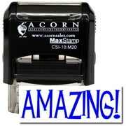 Self-Inking Amazing Stamp with Yellow Ink