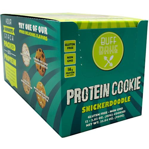 Buff Bake Snickerdoodle 12 pack 80g Cookie