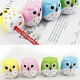 thumbnail image 4 of Matoen Cute Owl Pencil Sharpener with 2-Holes, Plastic Colored Manual Handheld Small Compact Sharpeners for Student Kids School Classroom Stationery Supplies, 4 of 6