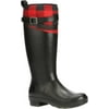 Women's Muck Boots Tremont Tall Strap Knee High Boot Black/Buffalo Plaid 11 M