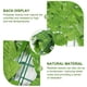 thumbnail image 4 of Pared de plantas verdes artificiales con hojas verdes simuladas, valla de ratán, decoración para balcón, 4 of 6