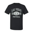thumbnail image 2 of Wild Bobby City of Las Vegas LAV American Football Fantasy Fan Sports Men's Graphic T-Shirt, Black, Large, 2 of 3