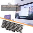thumbnail image 3 of Sidaley Teclados inglés Qwerty PC aparato de entrada retroiluminado unidad de montaje reemplazo para 14-DW0023DX 14-DW1010WM 14M-DW0013DX Cuadernos de escritura y cuadernos de bocetos, 3 of 5