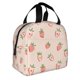 thumbnail image 2 of Fotbe Strawberries Bolsa Térmica con Estampado y Forro de Aluminio Grueso Bolsa de Almuerzo con Bolsillo Frontal para Hombres y Mujeres, Ideal para Trabajo, Escuela, 2 of 8