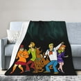 thumbnail image 2 of Scooby Doo Blanket Fuzzy Plush Bed Blanket Cozy Fluffy Air Condition Quilt For Adults Kids, 2 of 6