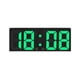 thumbnail image 2 of Reloj despertador digital Simples LED con pantalla digital grande, reloj despertador de moda, totalmente funcional, para escritorio, mesita de noche, estudio, cocina, reloj con marco blanco. Reloj des, 2 of 7