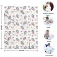 thumbnail image 4 of White Fairy Cat Pattern Blanket,Comfortable Soft Flannel Throw Blanket,All Season,Warm Lightweight Blankets for Sofa Bed Couch Living Room Chair,30"x40", 4 of 4