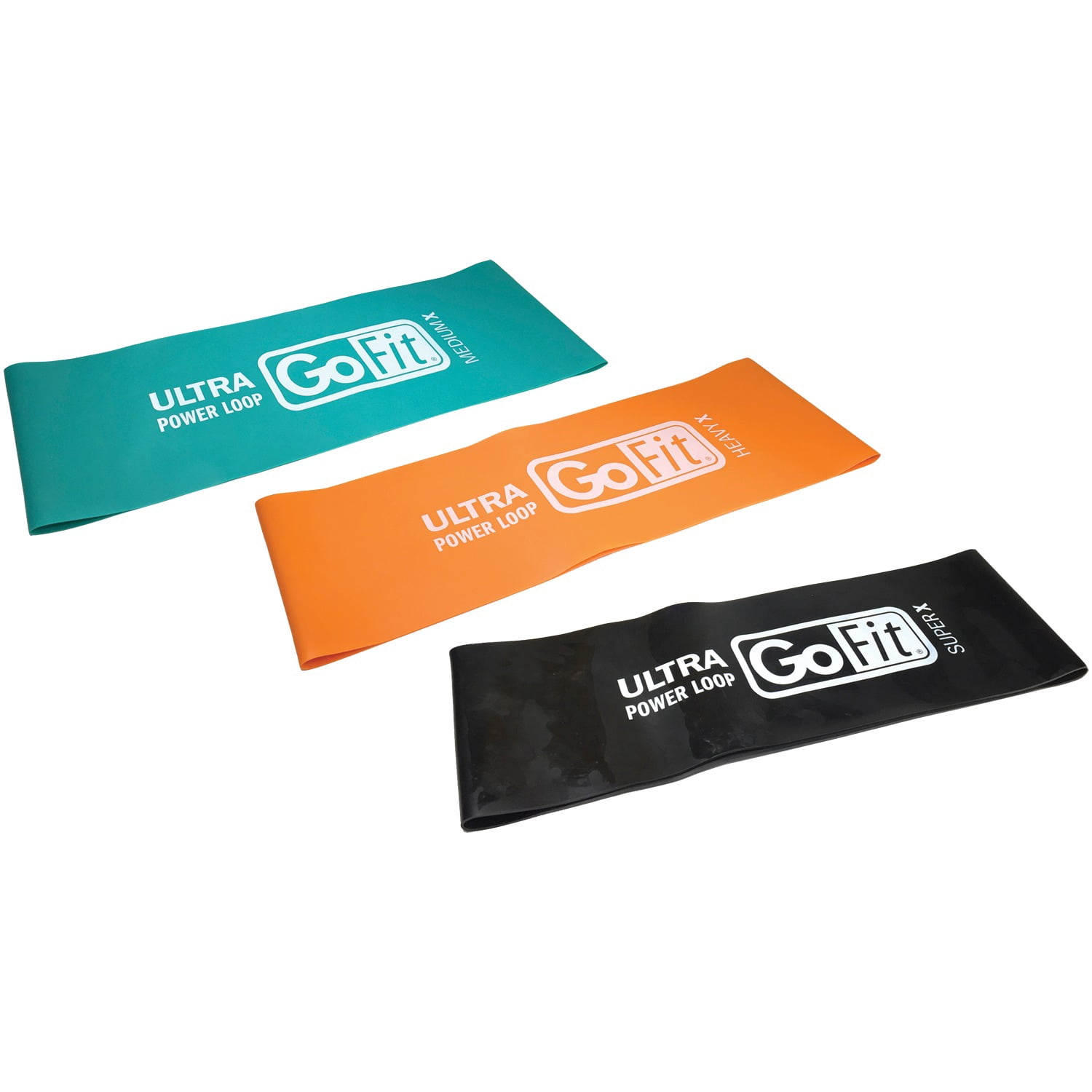 GoFit Ultra Power Resistance Loops - Training Band Kit Develops and Conditions your Lower Body