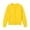 Yellow, variant on HAiming Kids Cardigan Button down Shirts Long Sleeve Comfy Loose Casual Solid Color Scoop Neck Blouses Vacation Outwear Tops