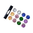 thumbnail image 4 of Copos de lámina dorada para resina, prácticos copos de lámina brillante para decoración DIY, lentejuelas brillantes 6 colores, 4 of 8