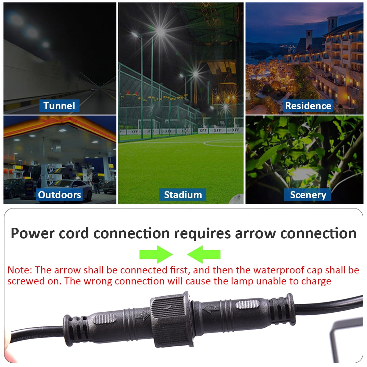 Evjurcn Solar Wall Light High Brightness Light Sensor Solar Spotlight with Remote Control and Timing Function Outdoor Solar Flood Lights IP67 Waterproof Solar Light Reusable for Garden Garage Patio