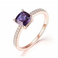 thumbnail image 3 of Peridot Emerald Cut Gemstone Ring Handmade 925 Silver Wedding Gift Ring, 3 of 5