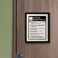 thumbnail image 5 of Designs ByLITA Fitting Room Policy, 11 x 14 Wall Print (Unframed) | Retail Store Decoration, 5 of 6