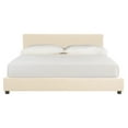 thumbnail image 2 of Safavieh Carter Elegant Glam Upholstered Bed Frame, 2 of 6