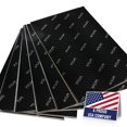 thumbnail image 1 of Alfombrilla insonorizante WEUPE para coches de 5,08 metros cuadrados y 2 mm de grosor, color negro, 1 of 7