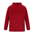 thumbnail image 4 of Viadha Mens Sweatshirts Hoodies Men Casual Fashion Solid Pullover Long Sleeve Hoodie with Pocket Sweatshirts, 4 of 4