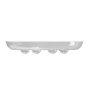 Mainstays 10 Round Clear Plastic Plant Saucer