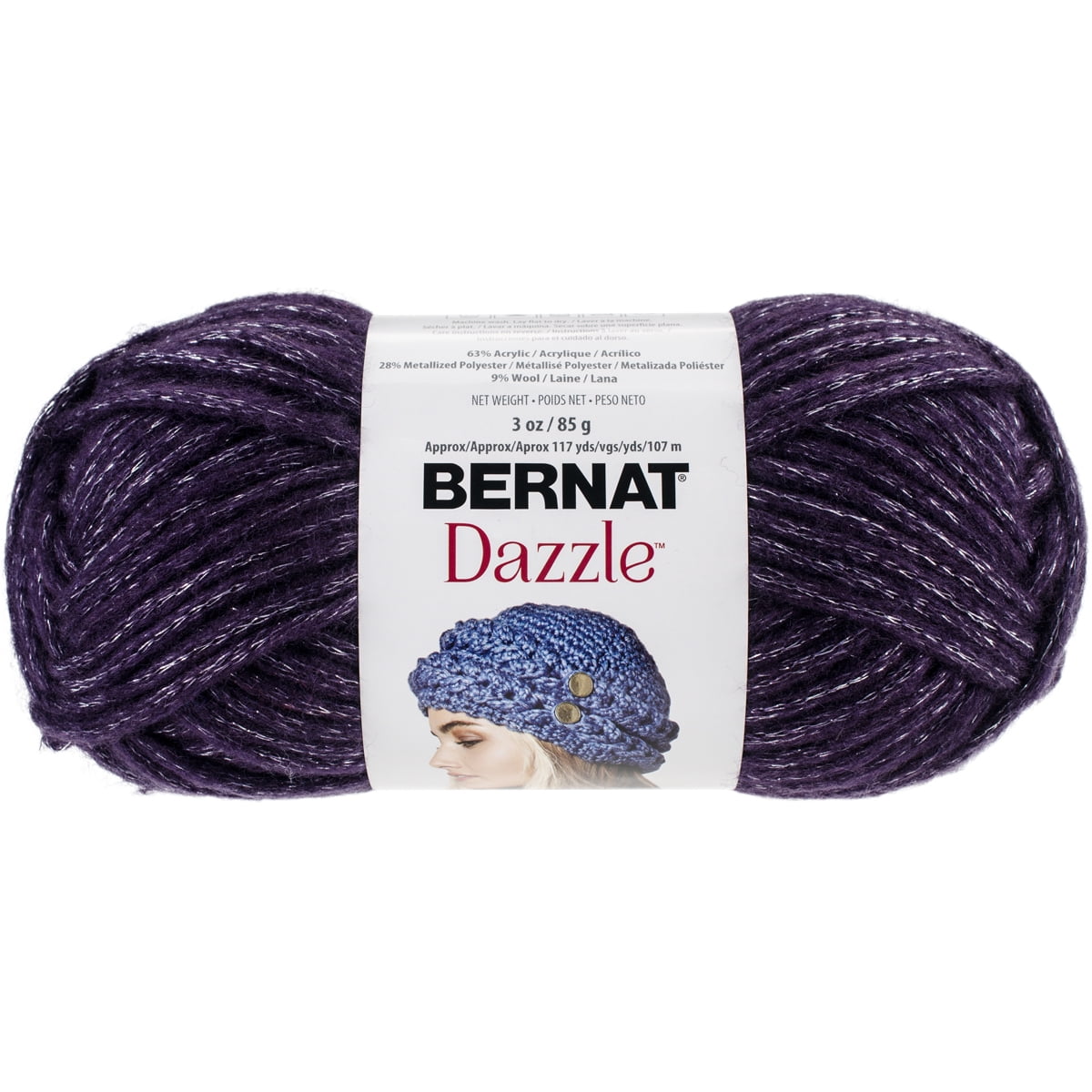 Dazzle Yarn, Purple Passion